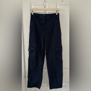 Aritzia Wilfred Black Cargo Pants